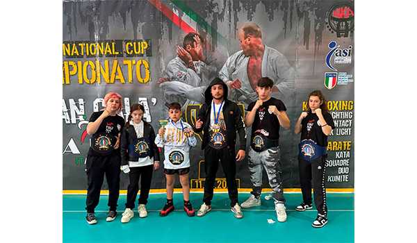 Campionato International Cup “Gran Galà Giakam - Italia”, grande affermazione della Luciano International Team