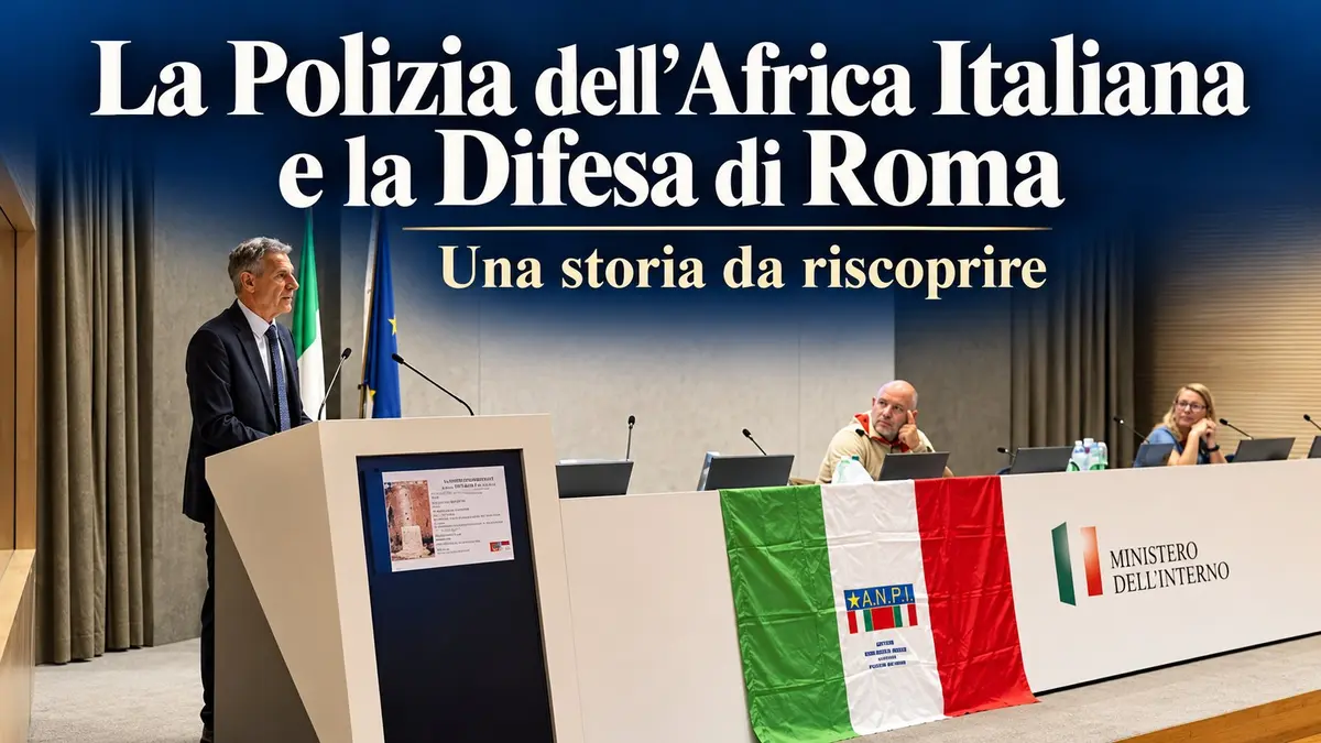 La Polizia dell'Africa Italiana e la Difesa di Roma: Una Storia da Riscoprire