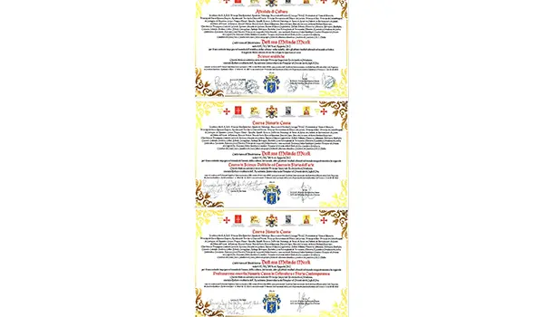 Epopea Templare, riconoscimenti araldici elaurea honoris causa al nuovo capolavoro della Scrittrice Melinda Miceli 