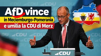 AfD vince in Meclemburgo-Pomerania e umilia la CDU di Merz