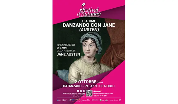 Con il Festival d’Autunno un viaggio nel tempo nel ‘salotto’ di Jane Austen
