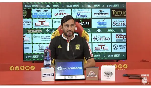 Catanzaro – FC Südtirol 1-1: le parole di Mister Aquilani nel post partita. Video