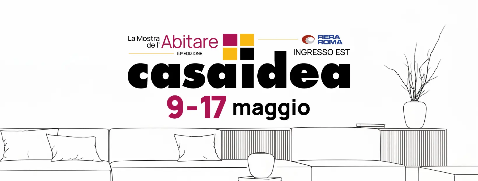 Casaidea 2026, tante idee per abitare la bella stagione dal 9 al 17 maggio alla Fiera Roma