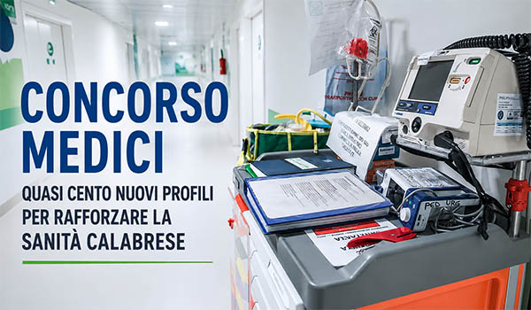 Concorso Sanità Calabria 2026, 137 nuovi posti tra medici, ingegneri e tecnici per rafforzare ospedali e territorio