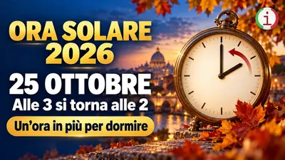 Ora solare 2026 quando cambia l’orario e quali smartphone e orologi si aggiornano automaticamente