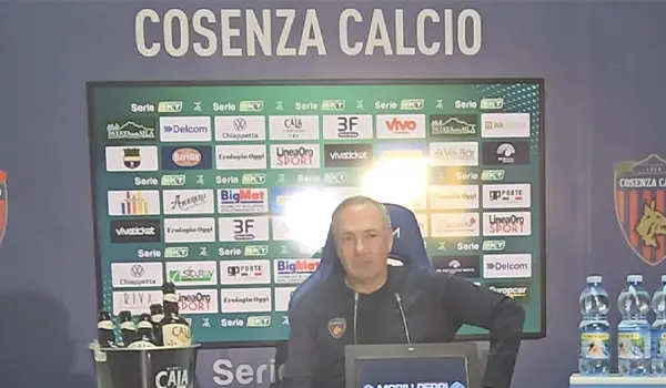 Mister Alvini carica il Cosenza: 'Cuore, coraggio e orgoglio. A Bolzano per vincere!' (Video)