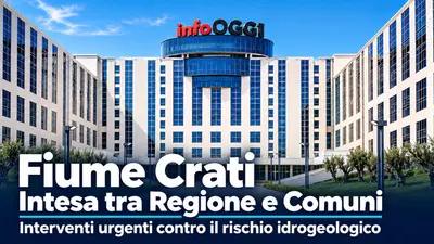 Fiume Crati, intesa tra Regione e Comuni per interventi urgenti contro il rischio idrogeologico