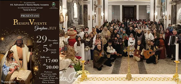 Replica del Presepe Vivente nel suggestivo borgo di Gimigliano