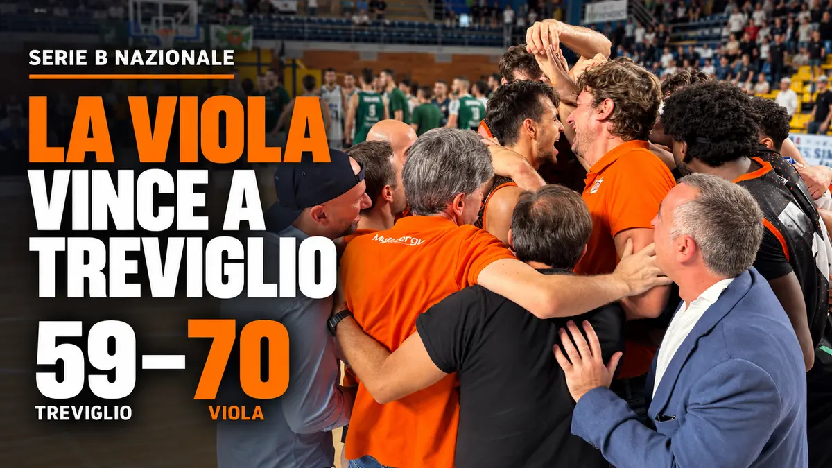 La Viola Reggio Calabria vince a Treviglio: esordio da 70 a 59 in Serie B Nazionale. Video
