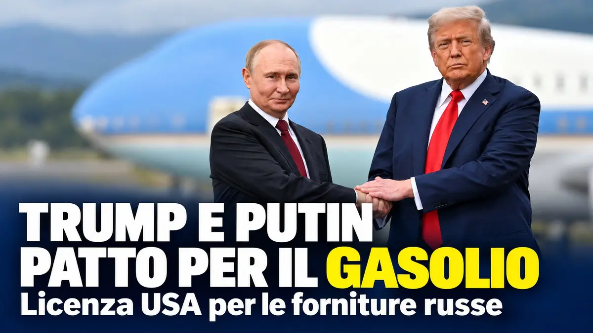 Trump e Putin siglano un patto per il gasolio: licenza USA per le forniture russe