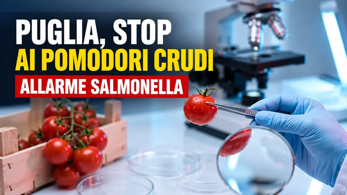 Puglia, stop ai pomodori crudi in mense e ospedali: allarme salmonella