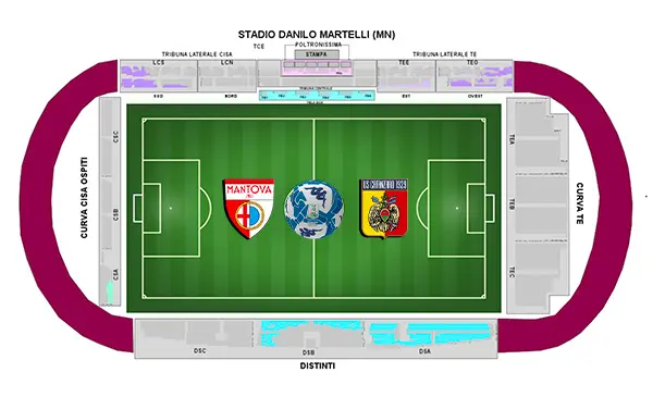 Serie B, 34^ giornata Mantova-Catanzaro info biglietti