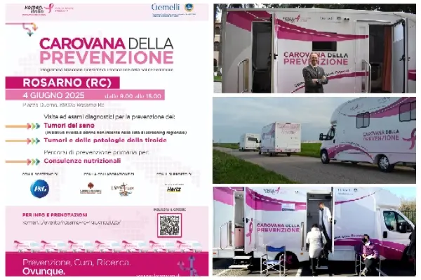 In Calabria visite ed esami gratuiti di prevenzione