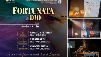 Fortunata di Dio, nuovi attori nel cast dell’opera su Natuzza Evolo: tappe a Reggio, Catanzaro e Vibo