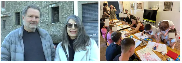 In Ciociaria i bambini ricordano il pittore futurista Arturo Ciacelli