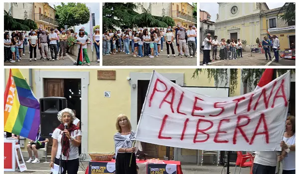 Un grido di pace da Tiriolo: la comunità si stringe per la Palestina