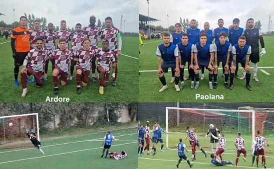 Ardore-Calcio: Contro la Paolana un pareggio che soddisfa a metà. Per il Presidente Minniti la strada per la salvezza è quella giusta.
