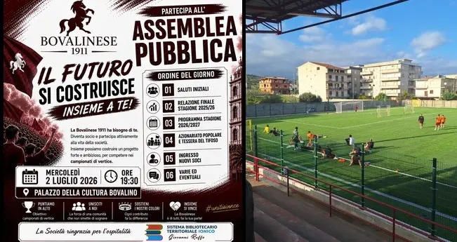 Bovalino: Bovalinese, al via la stagione 2026/27. Trasparenza, sostenibilità e partecipazione al centro del nuovo progetto.