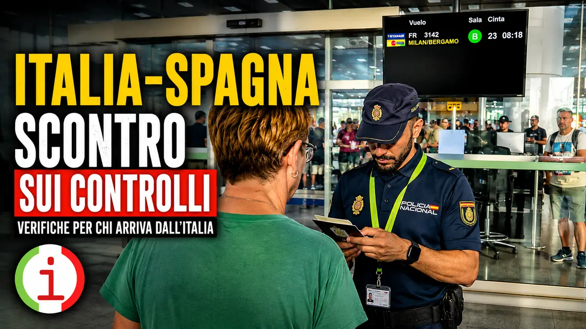 Tensione Italia Spagna sui controlli alle frontiere nuove verifiche per chi arriva dall’Italia