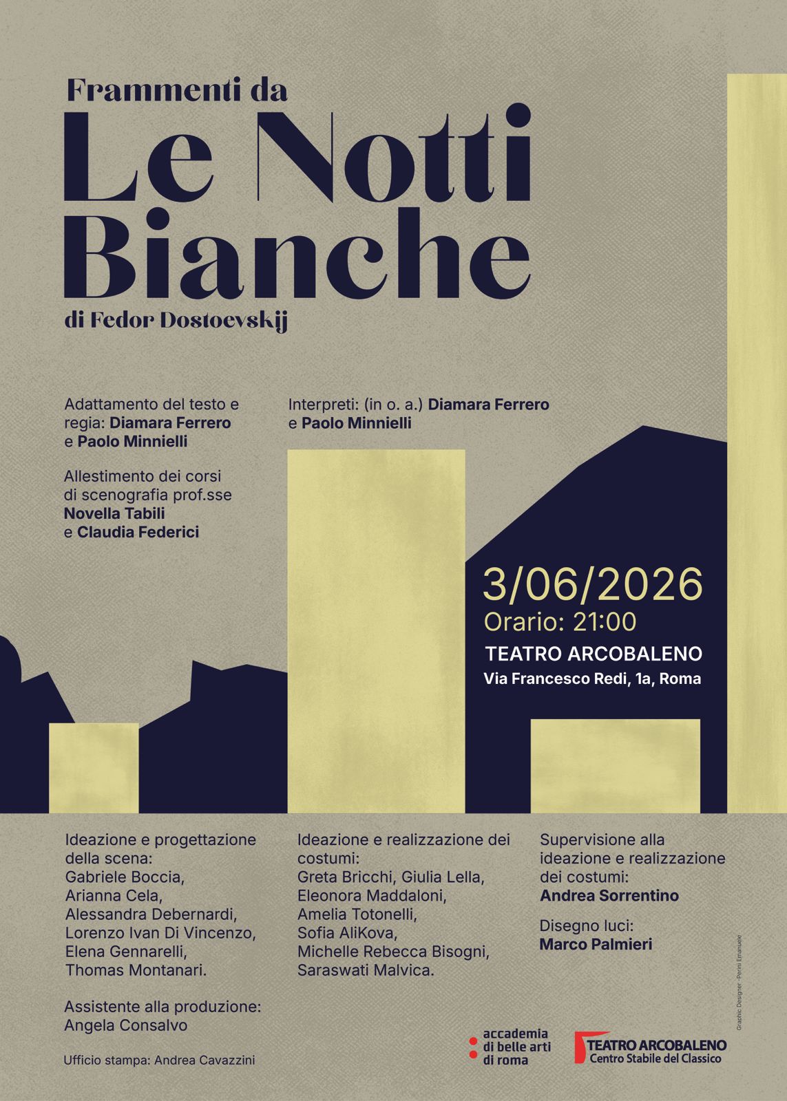 Frammenti da "Le notti bianche" 