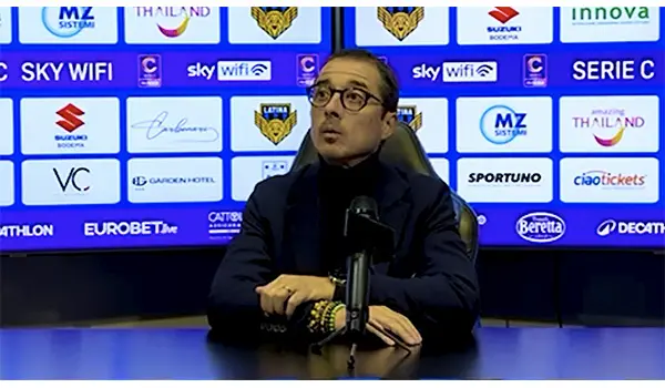 Latina–Crotone 1-1, Longo analizza il pari: “Buona prestazione, ma serviva più cinismo” (Video)