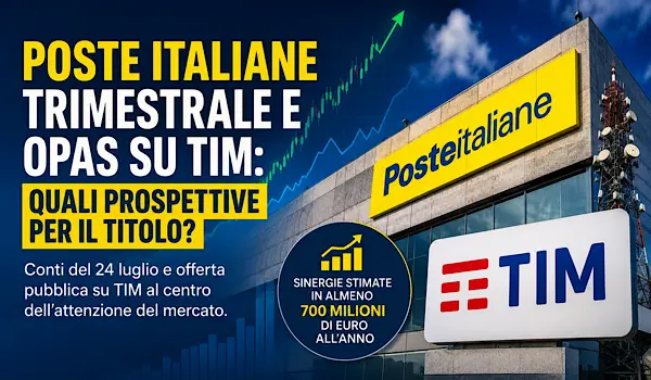 Poste Italiane tra conti trimestrali e OPAS su TIM: cosa aspettarsi dal titolo in Borsa
