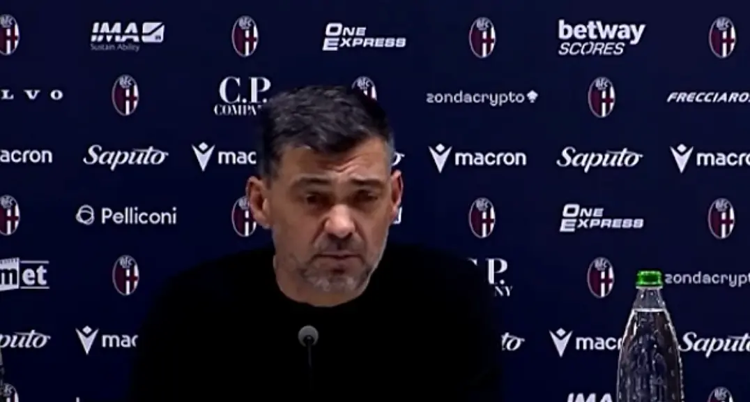 Mister Sérgio Conceição si sfoga dopo Milan-Bologna 2-1: "Gol viziato da un fallo di mano, troppe cattiverie su di me"