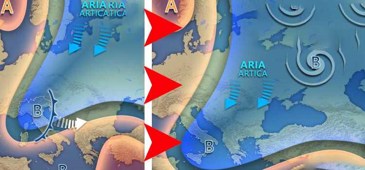 Previsioni Meteo: San Valentino tra anticiclone e infiltrazioni instabili – vortice freddo tra venerdì e il weekend