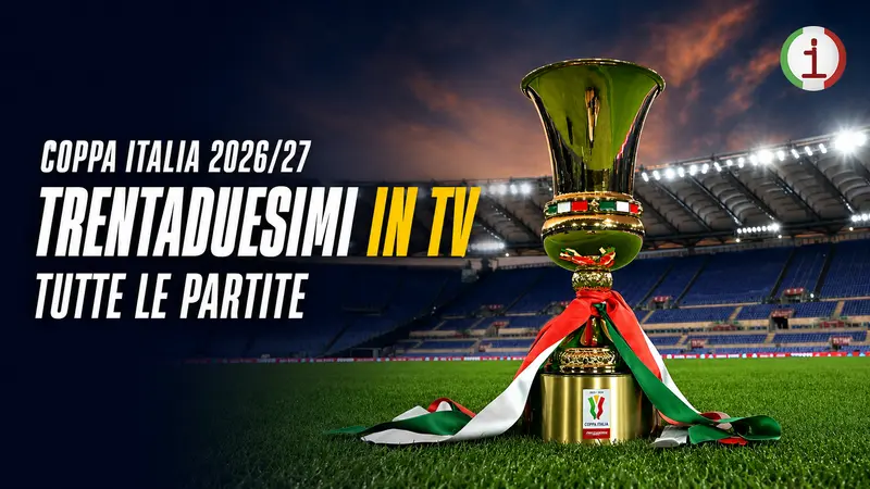 Coppa Italia in TV e streaming tutte le partite dei trentaduesimi
