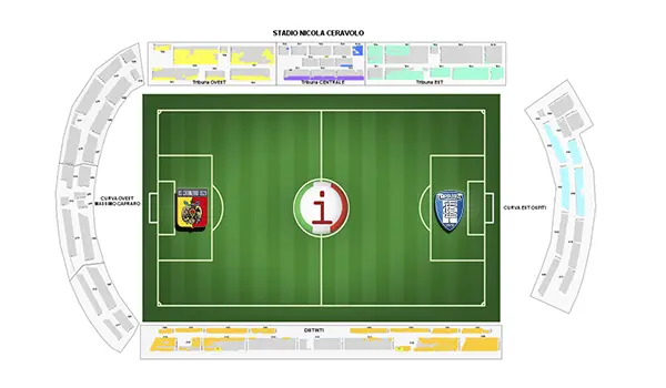 Catanzaro – Empoli, 29ª giornata di Serie B: al via la prevendita per il match del Ceravolo