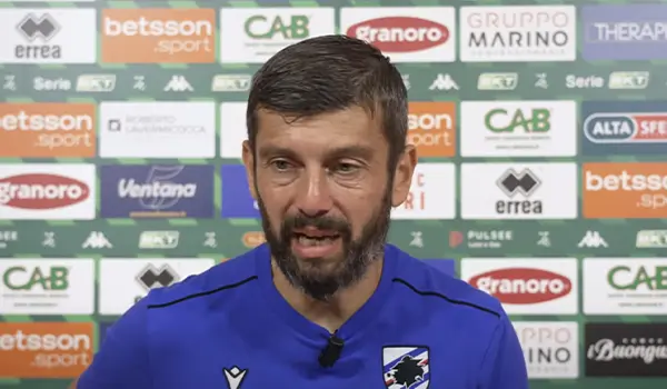 Calcio Serie B Bari-Sampdoria 1-1 – Le parole di Mister Donati. Video
