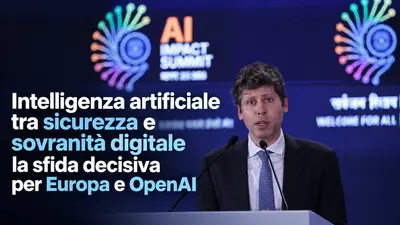 Intelligenza artificiale tra sicurezza e sovranità digitale la sfida decisiva per Europa e OpenAI