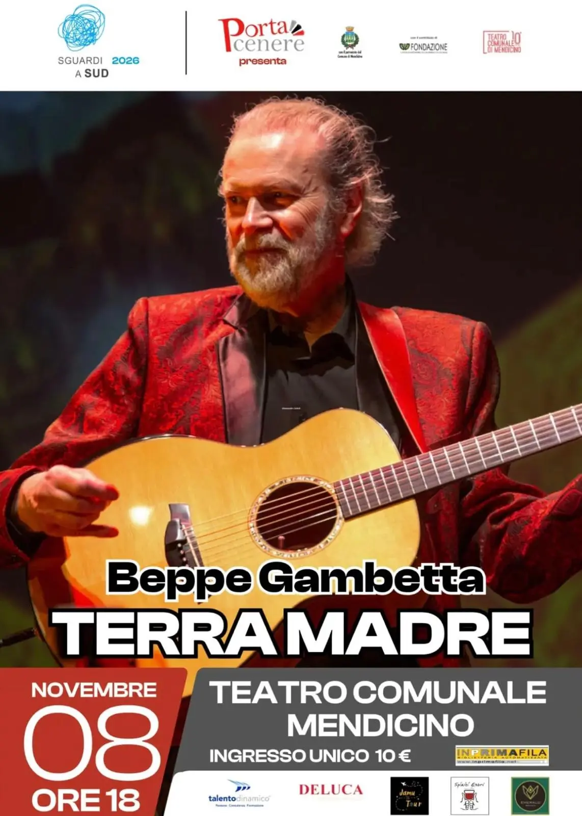 “Sguardi a Sud”: dalla fiaba di Cappuccetto Rosso alla musica di Beppe Gambetta