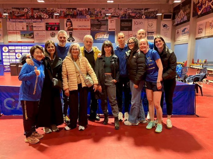 Tennistavolo Norbello: la A1 femminile non sfigura a Castel Goffredo