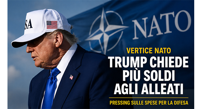 Trump al vertice Nato, pressing sugli alleati per aumentare la spesa militare. Tensione con l'Italia alla vigilia del summit