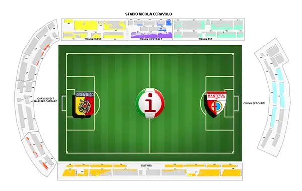 Verso Catanzaro–Mantova: tutte le info sui biglietti per la 25ª giornata di Serie B