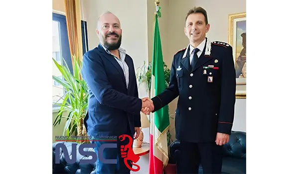 Incontro istituzionale tra NSC Avellino e il nuovo Comandante Provinciale dei Carabinieri, Colonnello Angelo Zito