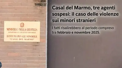 Casal del Marmo, tre agenti sospesi: il caso delle violenze sui minori stranieri