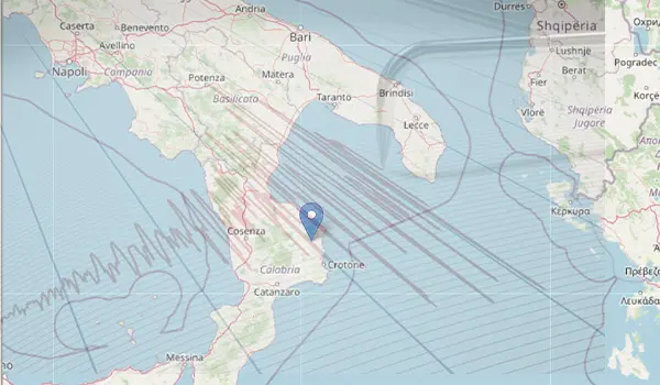 Sciame sismico nel Crotonese: tre terremoti registrati a San Nicola dell’Alto