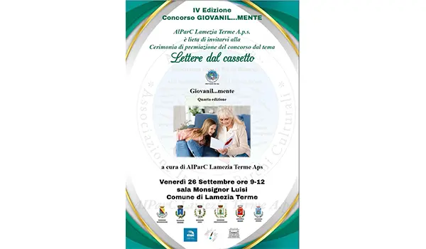 cerimonia di premiazione della quarta edizione di Giovanil...Mente di AIParC Lamezia Terme