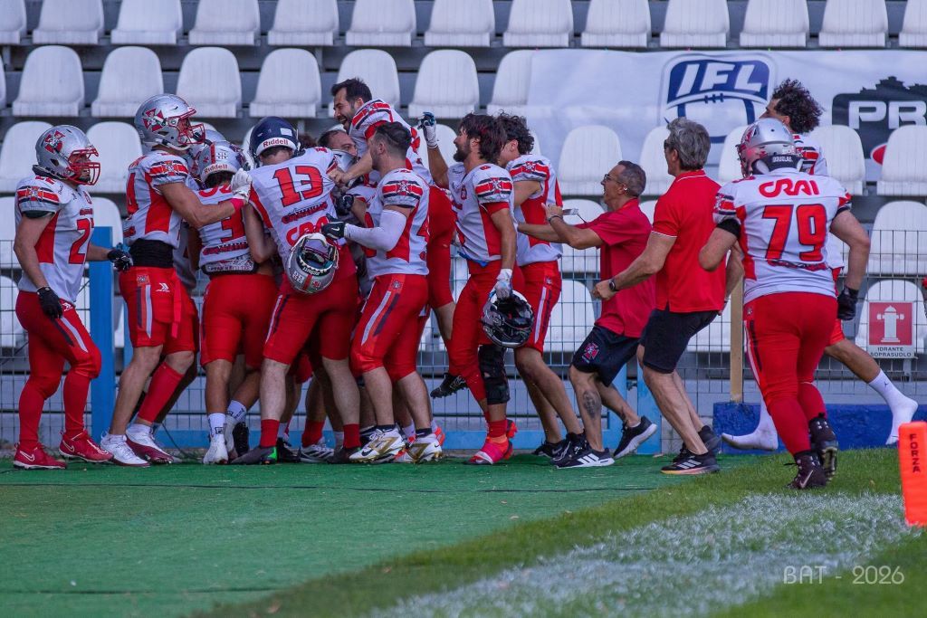 Esultanza crociata da Nine Bowl (Foto Battista Battino)