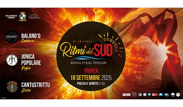 Tropea accoglie la sesta edizione di “Ritmi del Sud”: 