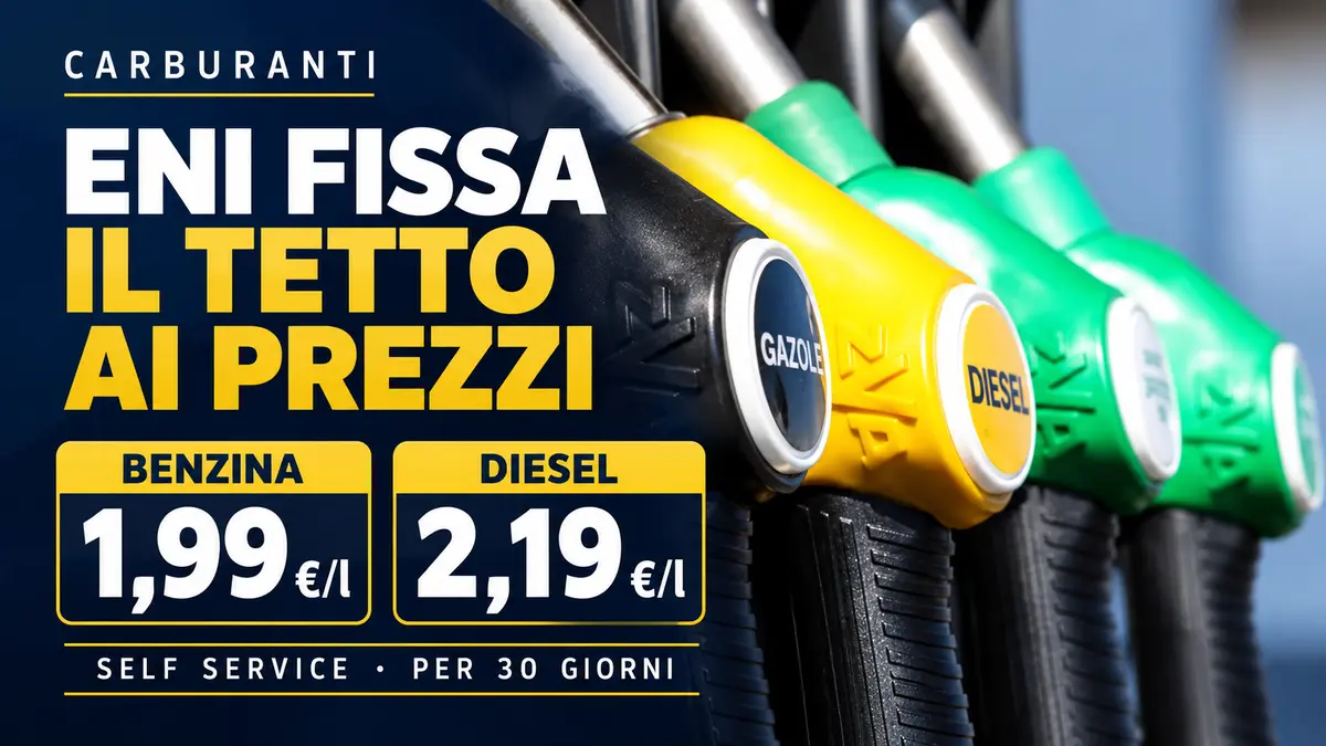 Carburanti, tetto ai prezzi nelle stazioni Enilive: code per benzina e diesel