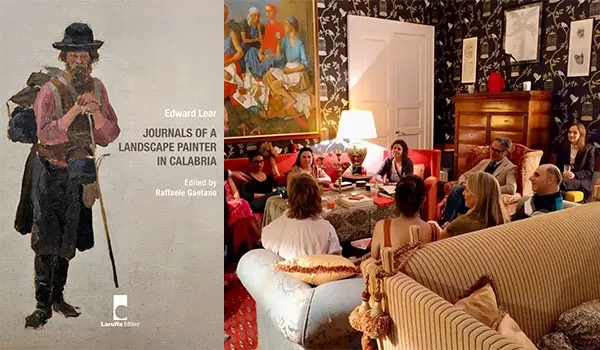 Raffaele Gaetano presenta la sua edizione in inglese dei Giornali di viaggio a piedi in Calabria di Edward Lear alle scrittrici della Sarah Selecky Writing School