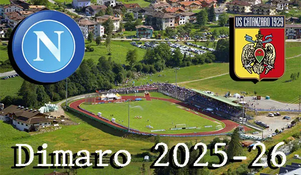 Calcio. Napoli-Catanzaro tra le amichevoli estive a Dimaro 2025-26: ci sarà anche l’Arezzo