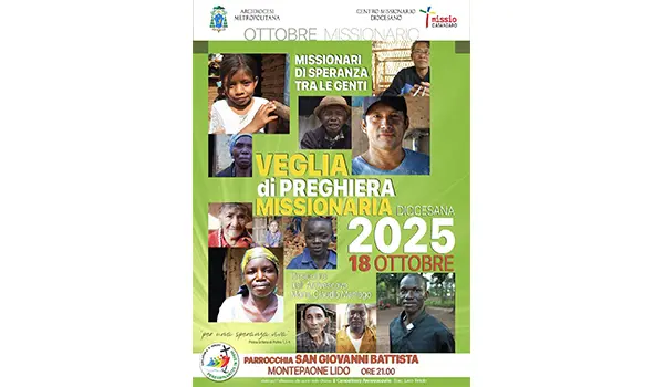 Ottobre Missionario 2025 – Veglia Diocesana di Preghiera Missionaria