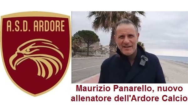 Ardore:  Presentato ieri Maurizio Panarello, nuovo tecnico dell’Ardore Calcio.