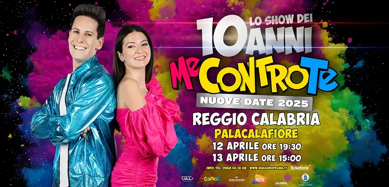 Tutto pronto per “Me Contro Te” a Reggio Calabria, un incredibile megashow!