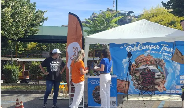 Al Magicland il Pet Camper Tour, con Polizia, Carabinieri, Anas.