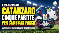 Catanzaro, cinque partite per cambiare passo e riaprire la corsa salvezza